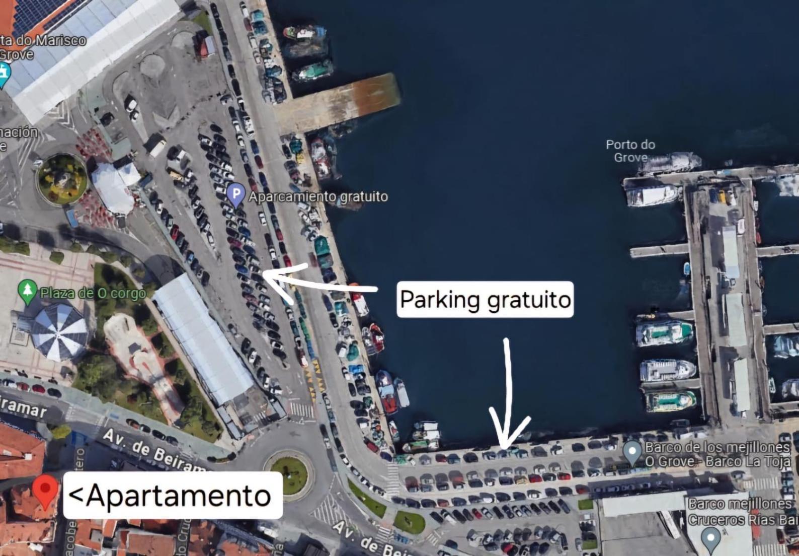 P1 O Grove Centro Puerto Daire Dış mekan fotoğraf